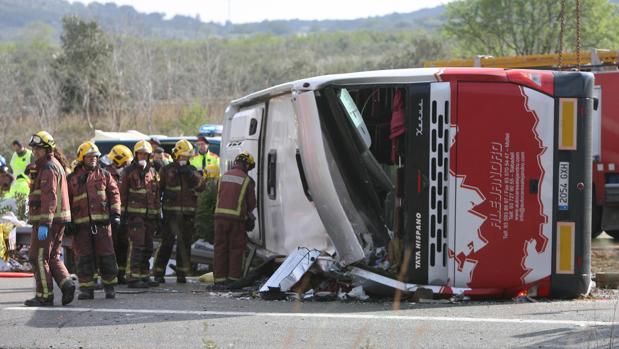 El accidente de Freginals fue el más grave registrado en las carreteras catalanas el año pasado