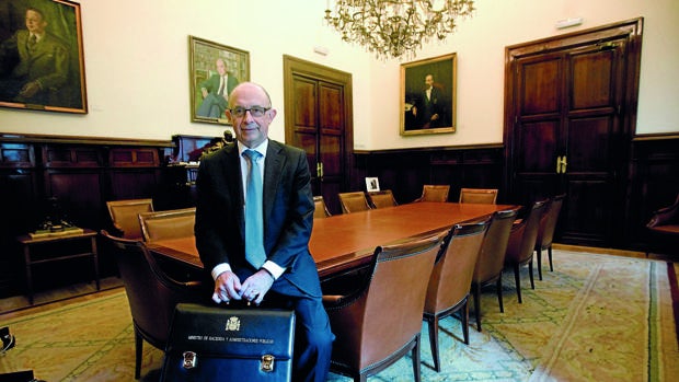 El ministro de Hacienda, Cristóbal Montoro