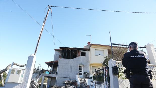 La explosión destrozó la parte de la vivienda donde estaba ubicado el dormitorio de la pareja