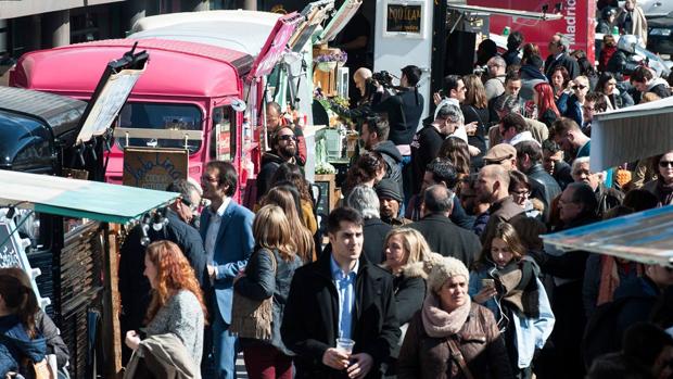 Expo Food Trucks en Nuevos Ministerios