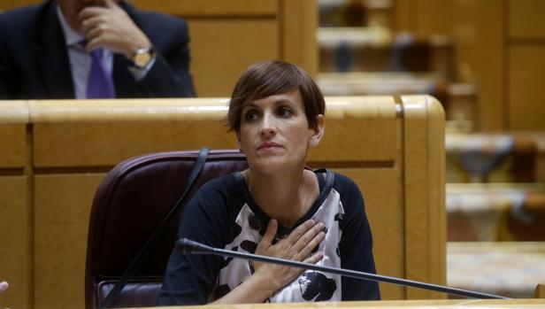 María Chivite, secretaria general del PSOE en Navarra