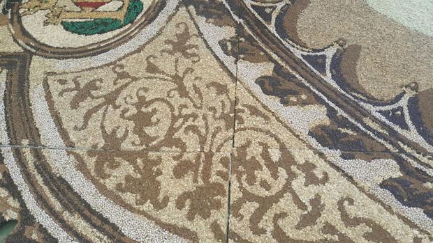 Detalle del tapiz del Corpus