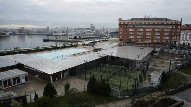 Terrenos de La Solana, en la zona portuaria de La Coruña