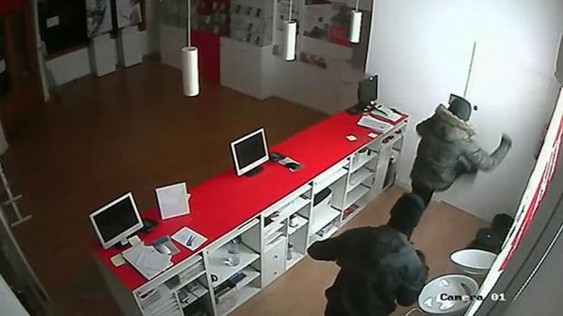 Robo en una empresa