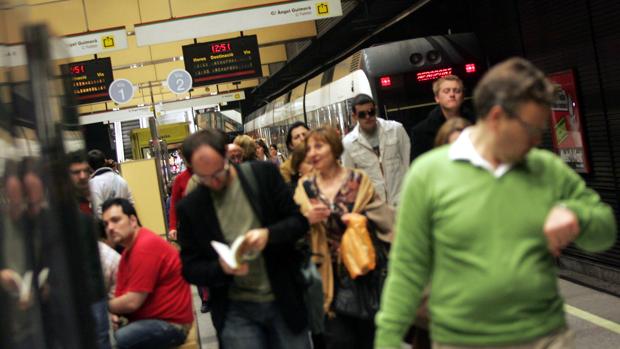 Imagen del metro de Valencia