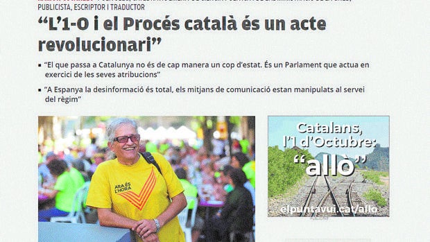 Imagen del «Punt Avui», uno de los digitales beneficiados