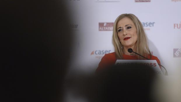 Cristina Cifuentes, presidenta de la Comunidad de Madrid
