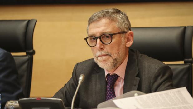 Juan José Pérez Sáez comparece en la comisión de investigación de las cajas en las Cortes