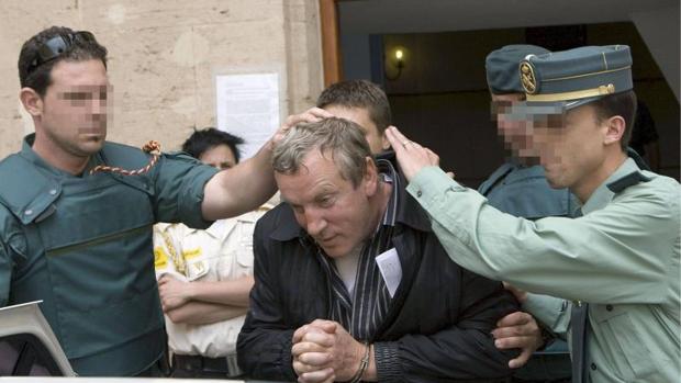 Gennadios Petrov durante su detención en junio de 2008 en Mallorca