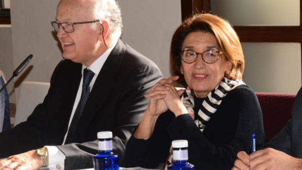 Acuña junto a Juan Ignacio de Mesa, el pasado mes de enero