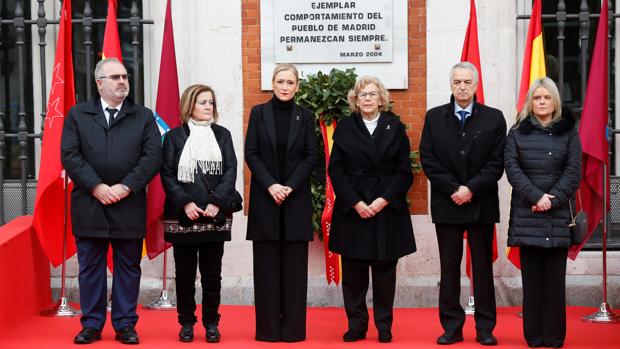 Acto institucional en recuerdo de las víctimas del 11-M