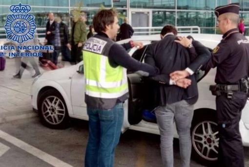 Imagen de uno de los detenidos
