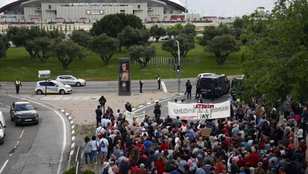 Motin Vecinal Por El Caos Que Provoca El Wanda Metropolitano Durante Los Partidos Del Atletico De Madrid