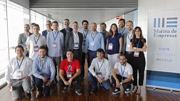 Imagen de la jornada celebrada este martes en la Marina de Empresas