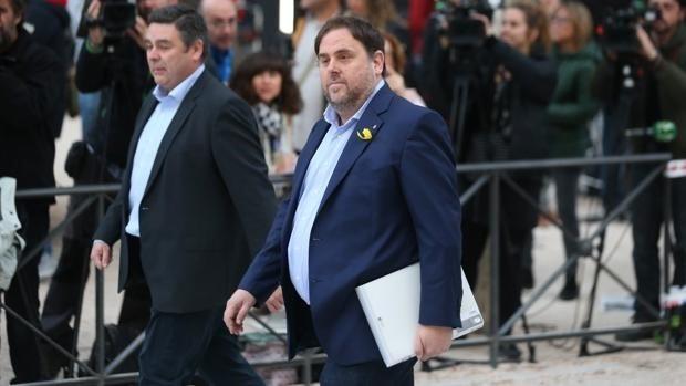 El exvicepresidente Oriol Junqueras, en prisión desde el pasado noviembre