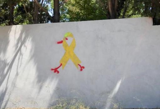 La tapia «constitucionalista» de Palafrugell