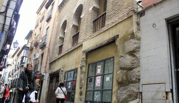 Fachada de la Mezquita de las Tornerías, en Toledo