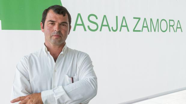 Antonio Medina, presidente de Asaja Zamora, en una foto de archivo