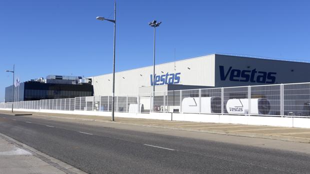 Planta de Vestas ubicada en León
