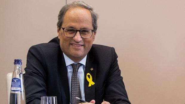 El presidente catalán, Quim Torra