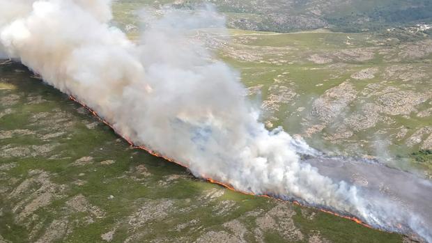 Un incendio en Zamora
