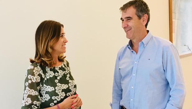 Reunión mantenida este martes entre Rosa Romero y Antonio Román