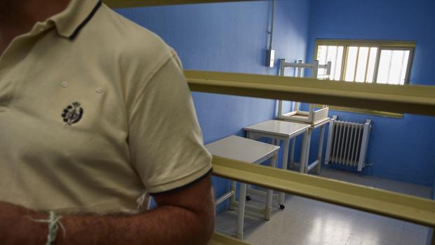 El módulo 15 de alta seguridad, donde los reclusos se encuentran en aislamiento, del centro penitenciario Madrid