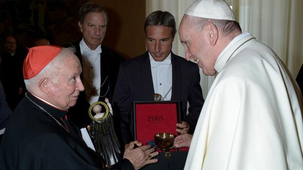 Imagen de la audiencia del Papa Francisco al cardenal Cañizares
