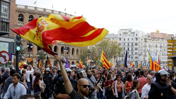 Imagen de la manifestación del pasado año en Valencia
