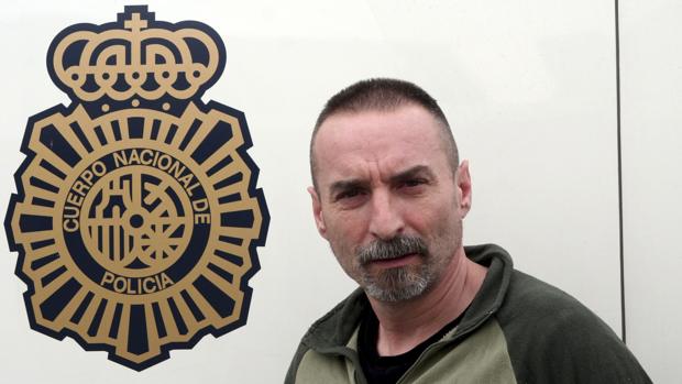 Jon Rubenach, en una imagen policial a su llegada al juicio por el asesinato de Justo Oreja