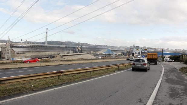 La planta de Alcoa en La Coruña