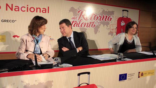 El presidente Page, en el Encuentro Nacional del Retorno del Talento