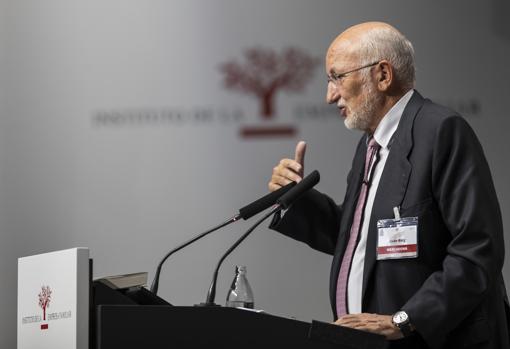 Imagen de Juan Roig tomada durante su intervención