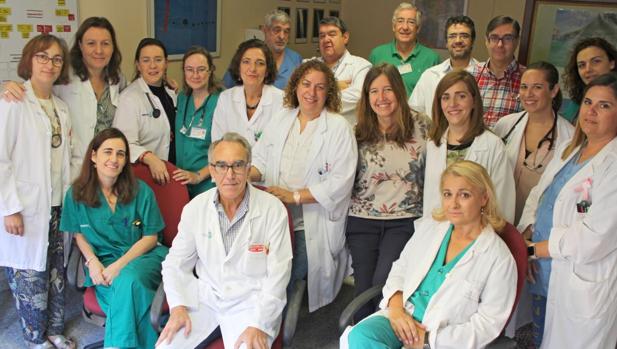 Equipo de Nefrología del hospital Virgen de la Salud de Toledo