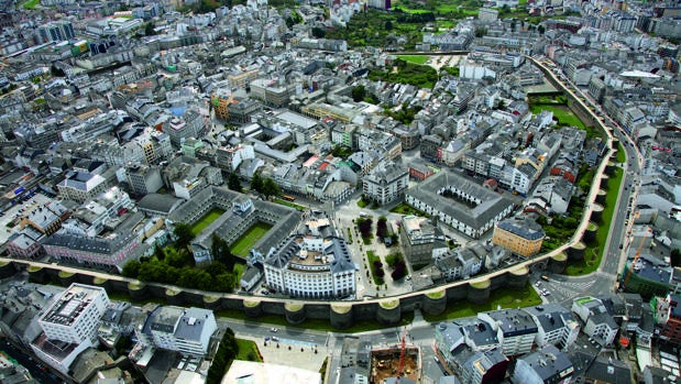Centro urbano de Lugo