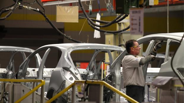 Factoría de Opel en Figueruelas (Zaragoza), propiedad del grupo francés PSA
