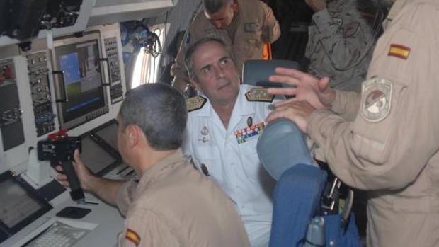 El vicealmirante Gómez, en una imagen de archivo