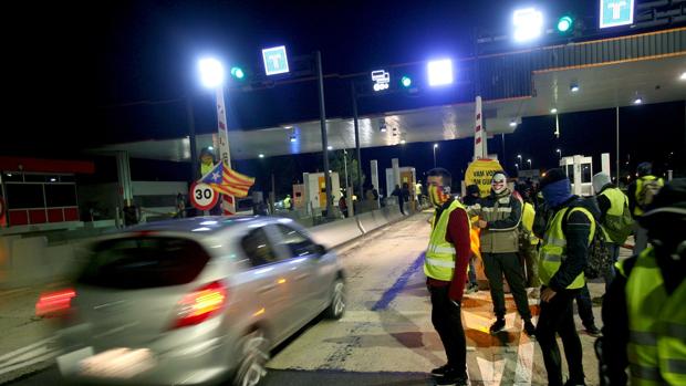 Los CDR pararon durante 15 horas la AP-7 el pasado fin de semana
