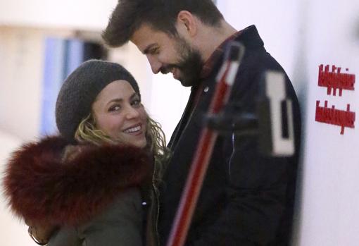 Shakira y el blaugrana Gerard Piqué