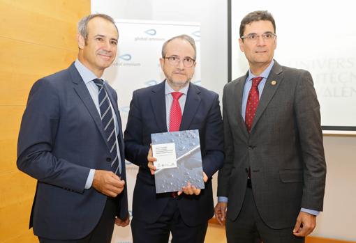 Presentación del libro "Agua y futuro", que hace balance de la colaboración entre la Universidad Politécnica de Valencia y Aguas de Valencia/Global Omnium