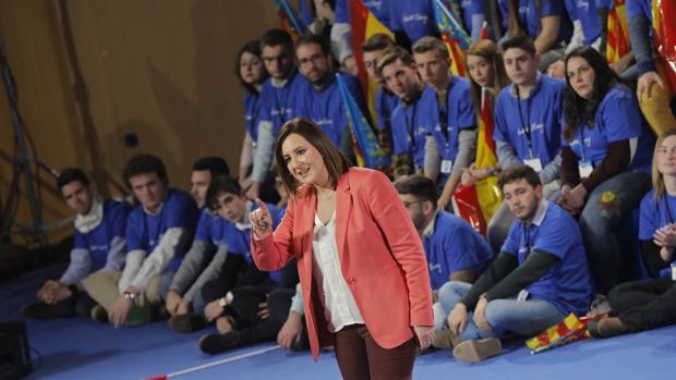 María José Catalá, este sábado en el Oceanográfico de Valencia