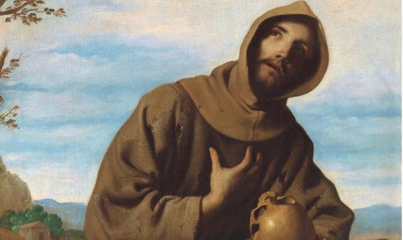 «San Francisco en oración», obra de Francisco de Zurbarán