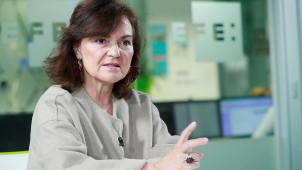 Carmen Calvo, vicepresidenta del Gobierno