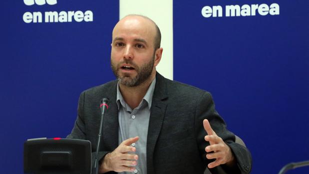 El líder de En Marea, Luís Villares, en una imagen de archivo