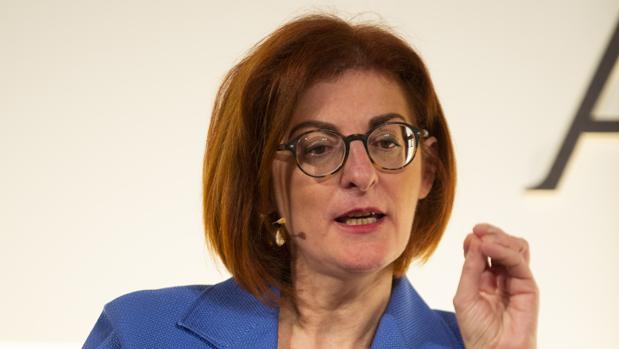 La eurodiputada Maite Pagaza durante un acto d ABC para celebrar el 40 Aniversario de la Constitución