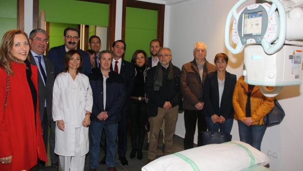 El consejero de Sanidad junto al alcalde de Quintinar, ha visitado el CEDT