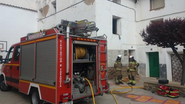 Casa en la que se ha producido el incendio