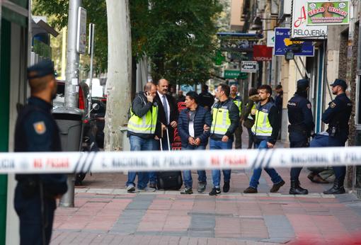 Uno de los arrestados en noviembre