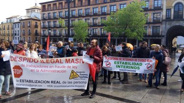 La manifestación tuvo lugar en Zocodover