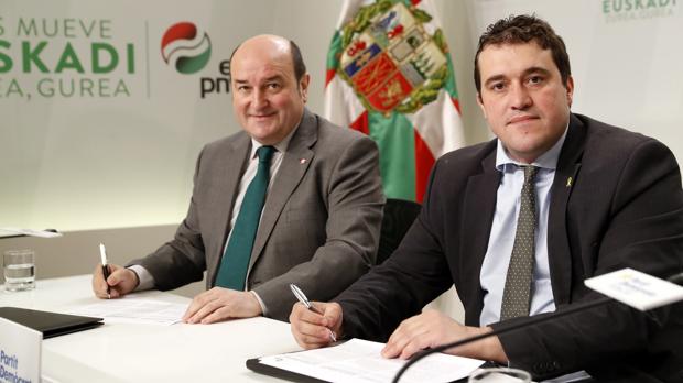 Andoni Ortuzar y David Bonvehí